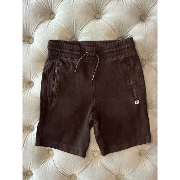 Gap Fit Boys Cotton Black Shorts sz Large 10 - Picture 1 of 3